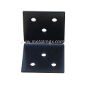 Powder Coated Metal Wood Post 90 Degree Bracket